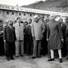 D-P-Dhar-accompanying-former-president-of-India-Dr.-Rajendra-Prasad-while-inaugurating-Ganderbal-Power-Project-in-1955-11