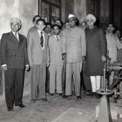 D-P-Dhar-accompanying-former-president-of-India-Dr.-Rajendra-Prasad-while-inaugurating-Ganderbal-Power-Project-in-1955-22