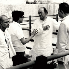 D. P. Dhar's visit to Nagarjuna Sagar Project 02-08-1974.