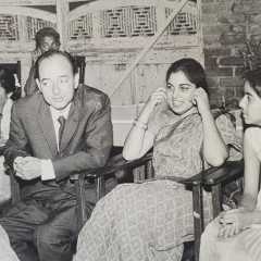 Shri-D.-P-Dhar-with-mrs-Vijay-Khattar-Sharayu-Daftary-and-Mrs-Sunita-Kaul.